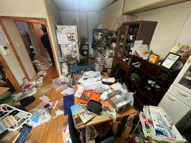 江南市W様のゴミ屋敷化した3LDKの遺品整理画像